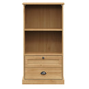 vidaXL VIGO tömör fenyőfa könyvespolc 60x35x114,5 cm