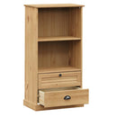 vidaXL VIGO tömör fenyőfa könyvespolc 60x35x114,5 cm