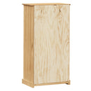 vidaXL VIGO tömör fenyőfa könyvespolc 60x35x114,5 cm
