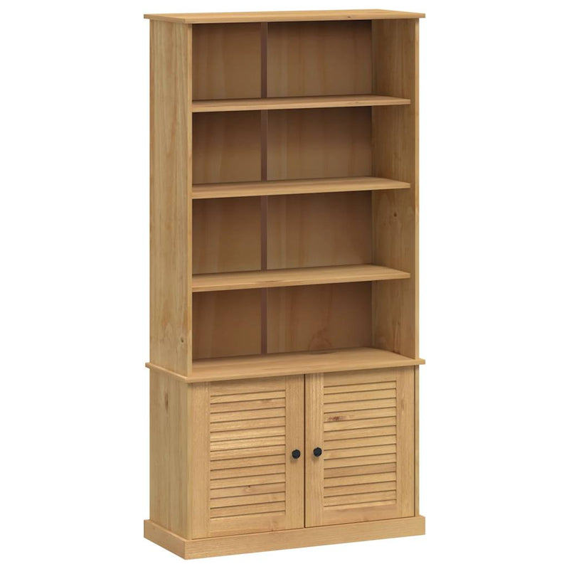 vidaXL VIGO tömör fenyőfa könyvespolc 85x35x170 cm