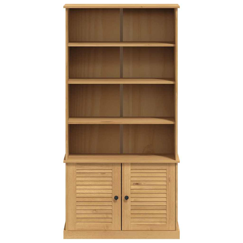 vidaXL VIGO tömör fenyőfa könyvespolc 85x35x170 cm