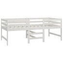 vidaXL fehér tömör fenyőfa ágy matrac nélkül 90 x 200 cm