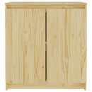vidaXL tömör fenyőfa kisszekrény 60x36x65 cm