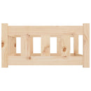 vidaXL tömör fenyőfa kutyafekhely 75,5 x 55,5 x 28 cm