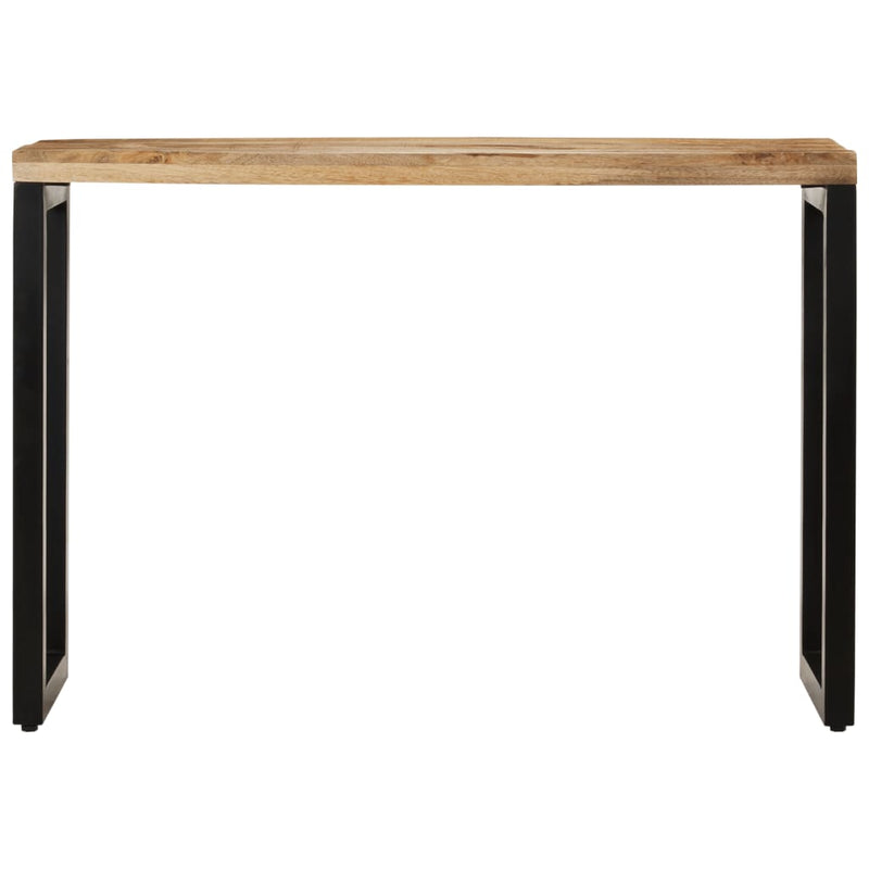 vidaXL tömör nyers mangófa tálalóasztal 110 x 35 x 76 cm