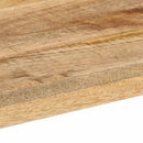 vidaXL tömör nyers mangófa tálalóasztal 110 x 35 x 76 cm