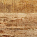 vidaXL tömör nyers mangófa tálalóasztal 110 x 35 x 76 cm