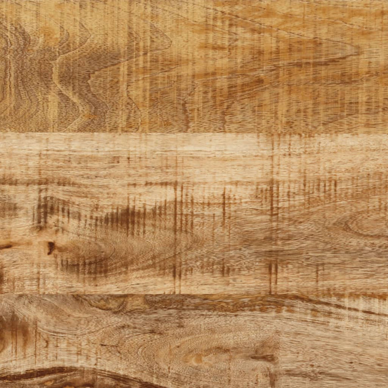 vidaXL tömör nyers mangófa tálalóasztal 110 x 35 x 76 cm