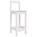 vidaXL 2 db fehér tömör fenyőfa ülőke 40x41,5x112 cm