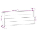 vidaXL 2 db tömör fenyőfa fali cipőtartó 59 x 9 x 23 cm