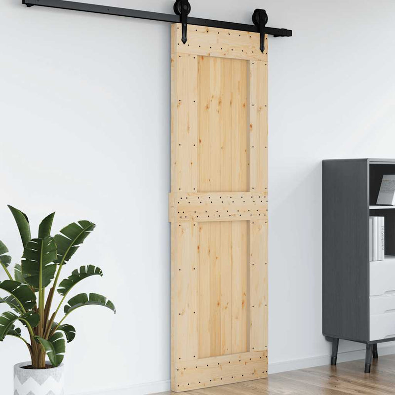 vidaXL NARVIK tömör fenyőfa ajtó 70 x 210 cm