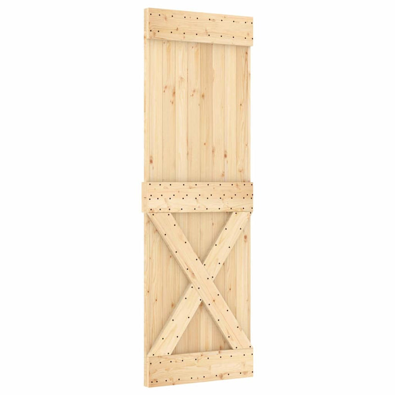 vidaXL NARVIK tömör fenyőfa ajtó 70 x 210 cm