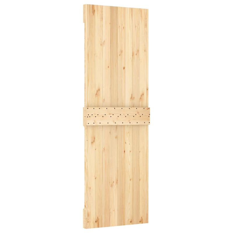 vidaXL NARVIK tömör fenyőfa ajtó 70 x 210 cm
