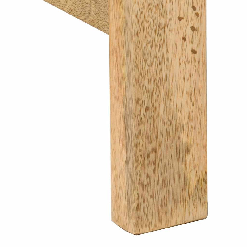 vidaXL íróasztal 165x110x75 cm tömör fa Mango