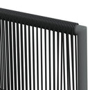 vidaXL 4 db fekete polyrattan kerti szék párnával 54x60,5x83,5 cm