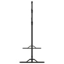 vidaXL 2 db fekete acél háttérállvány 305 x 243 cm