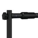 vidaXL 2 db fekete acél háttérállvány 305 x 243 cm