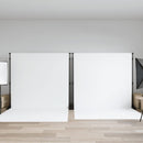 vidaXL 2 db fekete acél háttérállvány 305 x 243 cm