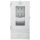 vidaXL horganyzott acél BBQ füstölőkemence asztallal