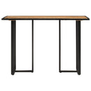 vidaXL tömör mangófa étkezőasztal 110 x 55 x 75,5 cm