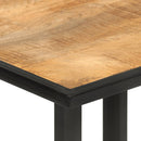 vidaXL tömör mangófa étkezőasztal 110 x 55 x 75,5 cm