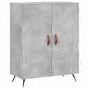 vidaXL betonszürke szerelt fa tálalószekrény 69,5 x 34 x 90 cm