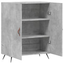 vidaXL betonszürke szerelt fa tálalószekrény 69,5 x 34 x 90 cm