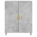 vidaXL betonszürke szerelt fa tálalószekrény 69,5 x 34 x 90 cm