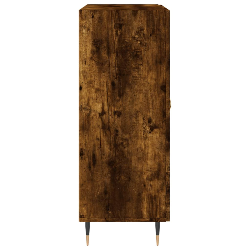 vidaXL füstös tölgy színű szerelt fa tálalószekrény 69,5 x 34 x 90 cm