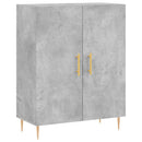 vidaXL betonszürke szerelt fa tálalószekrény 69,5 x 34 x 90 cm