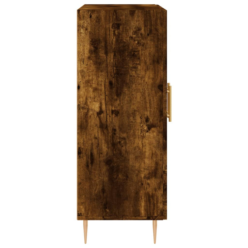 vidaXL füstös tölgy színű szerelt fa tálalószekrény 69,5 x 34 x 90 cm