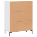 vidaXL fehér szerelt fa tálalószekrény 69,5 x 34 x 90 cm