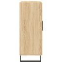 vidaXL sonoma tölgy színű szerelt fa tálalószekrény 69,5 x 34 x 90 cm