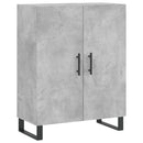 vidaXL betonszürke szerelt fa tálalószekrény 69,5 x 34 x 90 cm