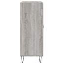 vidaXL szürke sonoma színű szerelt fa tálalószekrény 69,5 x 34 x 90 cm