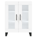 vidaXL fehér szerelt fa tálalószekrény 69,5 x 34 x 90 cm