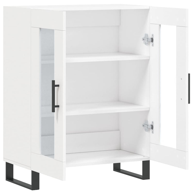 vidaXL fehér szerelt fa tálalószekrény 69,5 x 34 x 90 cm