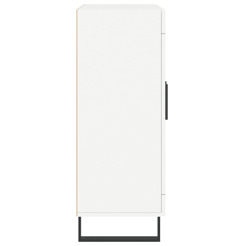 vidaXL fehér szerelt fa tálalószekrény 69,5 x 34 x 90 cm