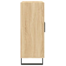 vidaXL sonoma tölgy színű szerelt fa tálalószekrény 69,5 x 34 x 90 cm