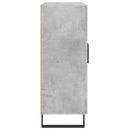 vidaXL betonszürke szerelt fa tálalószekrény 69,5 x 34 x 90 cm