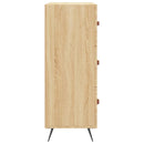 vidaXL sonoma tölgyszínű szerelt fa komód 69,5 x 34 x 90 cm