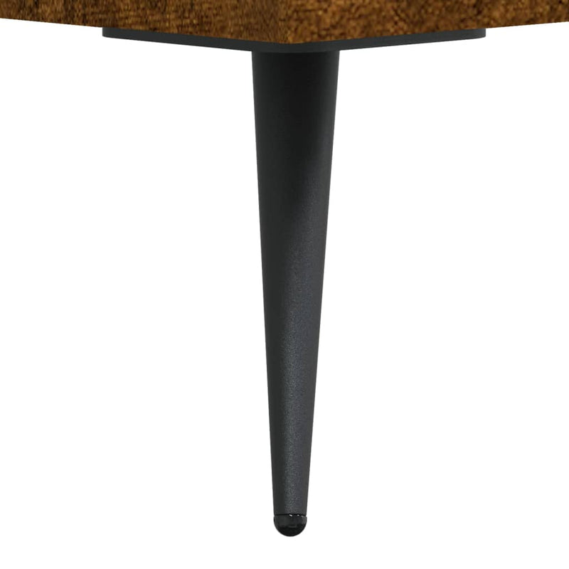 vidaXL füstös tölgy színű szerelt fa komód 69,5 x 34 x 90 cm