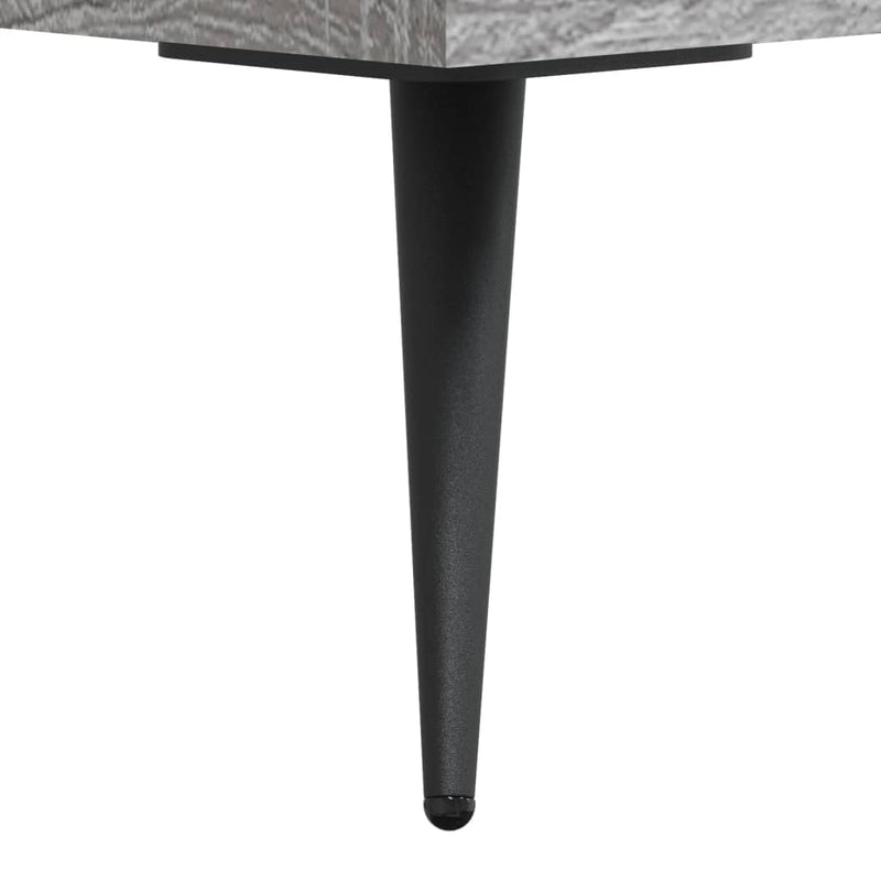 vidaXL szürke sonoma színű szerelt fa komód 69,5 x 34 x 90 cm