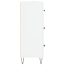 vidaXL fehér szerelt fa tálalószekrény 69,5 x 34 x 90 cm