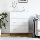 vidaXL fehér szerelt fa tálalószekrény 69,5 x 34 x 90 cm