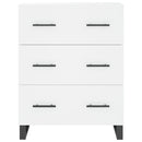 vidaXL fehér szerelt fa tálalószekrény 69,5 x 34 x 90 cm