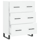 vidaXL fehér szerelt fa tálalószekrény 69,5 x 34 x 90 cm