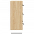 vidaXL sonoma tölgy színű szerelt fa tálalószekrény 69,5 x 34 x 90 cm
