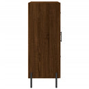 vidaXL barna tölgy színű szerelt fa tálalószekrény 69,5 x 34 x 90 cm