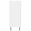vidaXL fehér szerelt fa tálalószekrény 69,5 x 34 x 90 cm